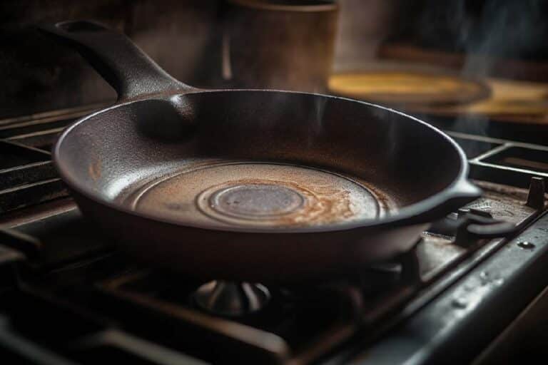 How to Fix a Cast Iron Skillet That’s Been Left on the Burner